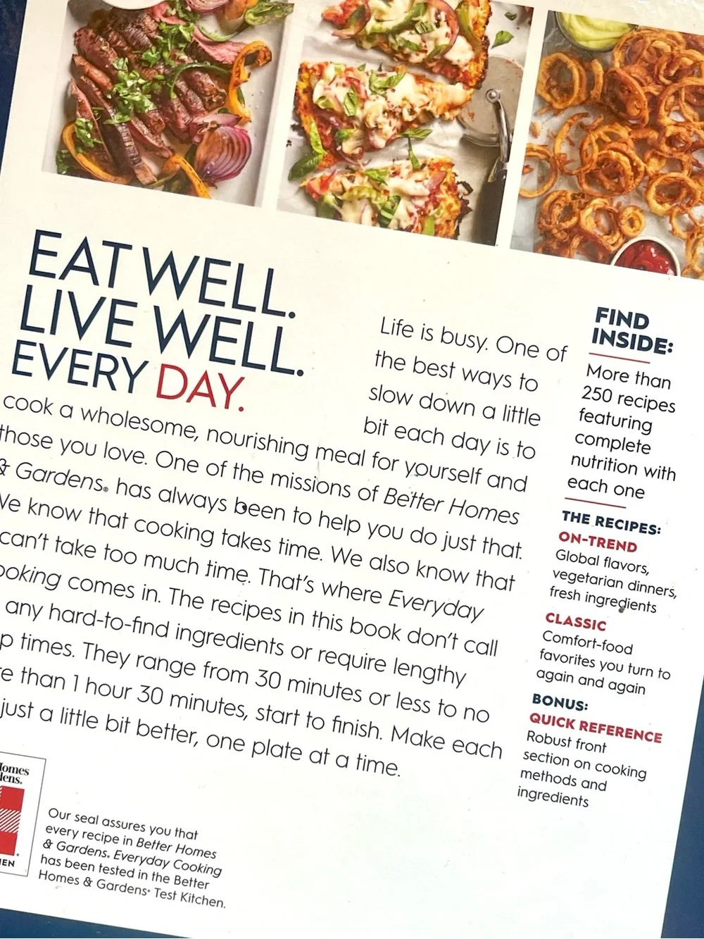 Better Homes And Gardens Everyday Cooking Cookbook